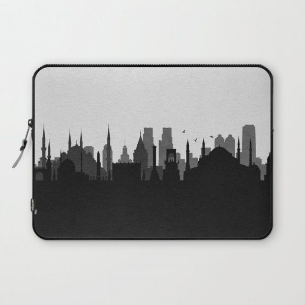 City Skylines: Istanbul Computer Cover by A Deniz Akerman - Laptop Sleeve - 13"