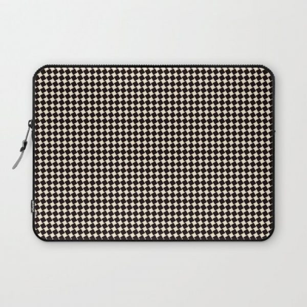 Cute Houndstooth Pattern Computer Cover by Positively Patterns - Laptop Sleeve - 13"
