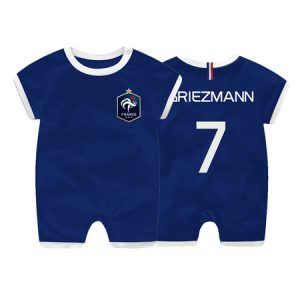 Halloween Costume Kids Neymar 2020 FIFA World Cup Short Sleeve Jumpsuits