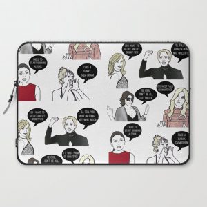 Ladies of New York Computer Cover by Kats Illustration - Laptop Sleeve - 15"
