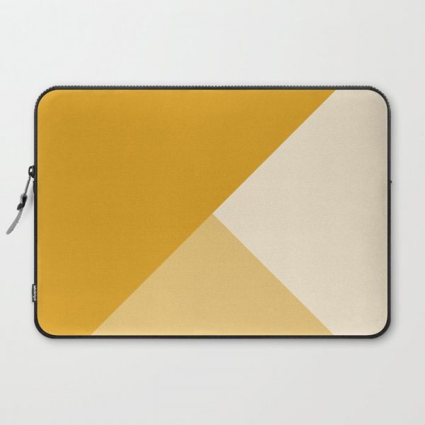 Mustard Tones Computer Cover by La Chic - Laptop Sleeve - 15"