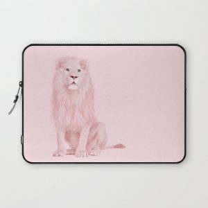 PINK LION Computer Cover by Paul Fuentes - Laptop Sleeve - 13"