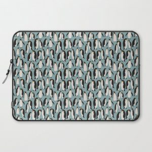 Penguin Colony Computer Cover by Mayacoa - Laptop Sleeve - 15"