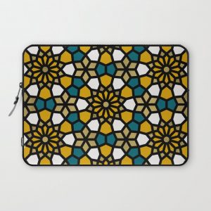 Persian Mosaic - Marigold Palette Computer Cover by Cat Coquillette - Laptop Sleeve - 13"