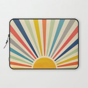 Sun Retro Art III Computer Cover by Nadja - Laptop Sleeve - 13"