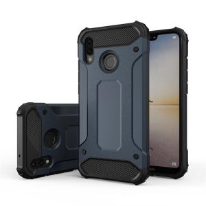 armor slim tpu+pc shockproof phone case for huawei mate 20 p30 pro lite p smart y9 2019 nova 3 3i back cover