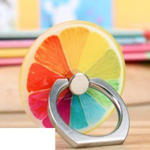 cute ring phone holder cute fruits doughnuts acrylic cellphone stands for iphone samsung tablet 360 degree finger holders
