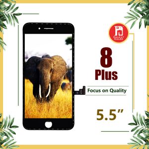 for iphone 8 plus lcd display touch digitizer screen full assembly auo high definition passed sunglass polarizer test