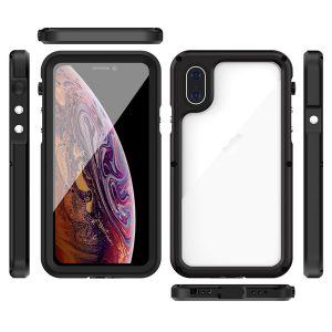 heavy duty protection doom armor metal aluminum phone case for iphone 11 pro max xr xs max 360 shockproof cover