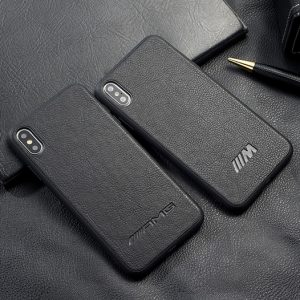 leather amg bmw motorsport sport car case for iphone 11 pro max xs max xr xs x 8 plus 7 6s 6 plus