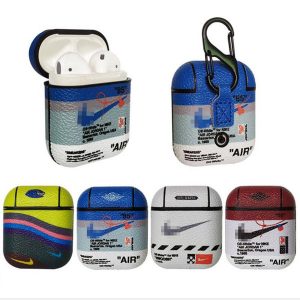 nk earphone case for airpod 1 2 earphone protector cell phone accessories 5 colors fashion brand