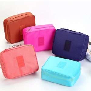 travel make up cosmetic storage zipper bag phone case women's lady wash makeup bag toiletries kit jewelry organizer multi pouch handbag