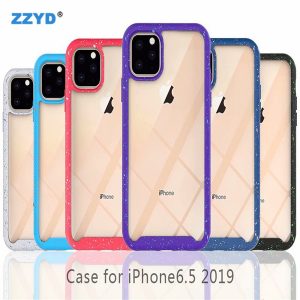 zzyd tpu pc clear 2 in 1 phone case cover defender cellphone protective cases for iphone 11 pro max